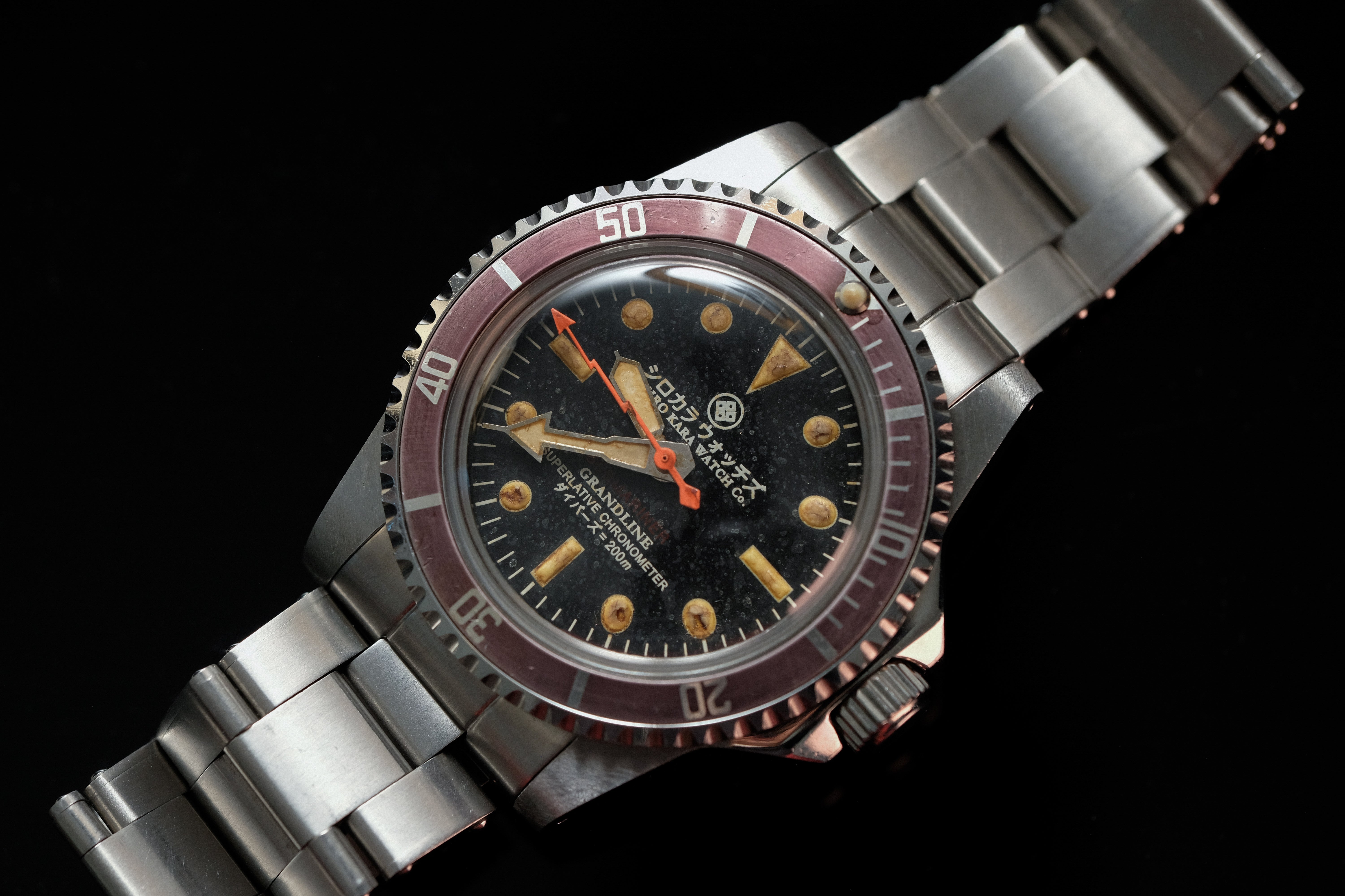 Shiro Kara Vintage (SKV) Diver: Uzumaki – SHIRO KARA WATCHES Co.