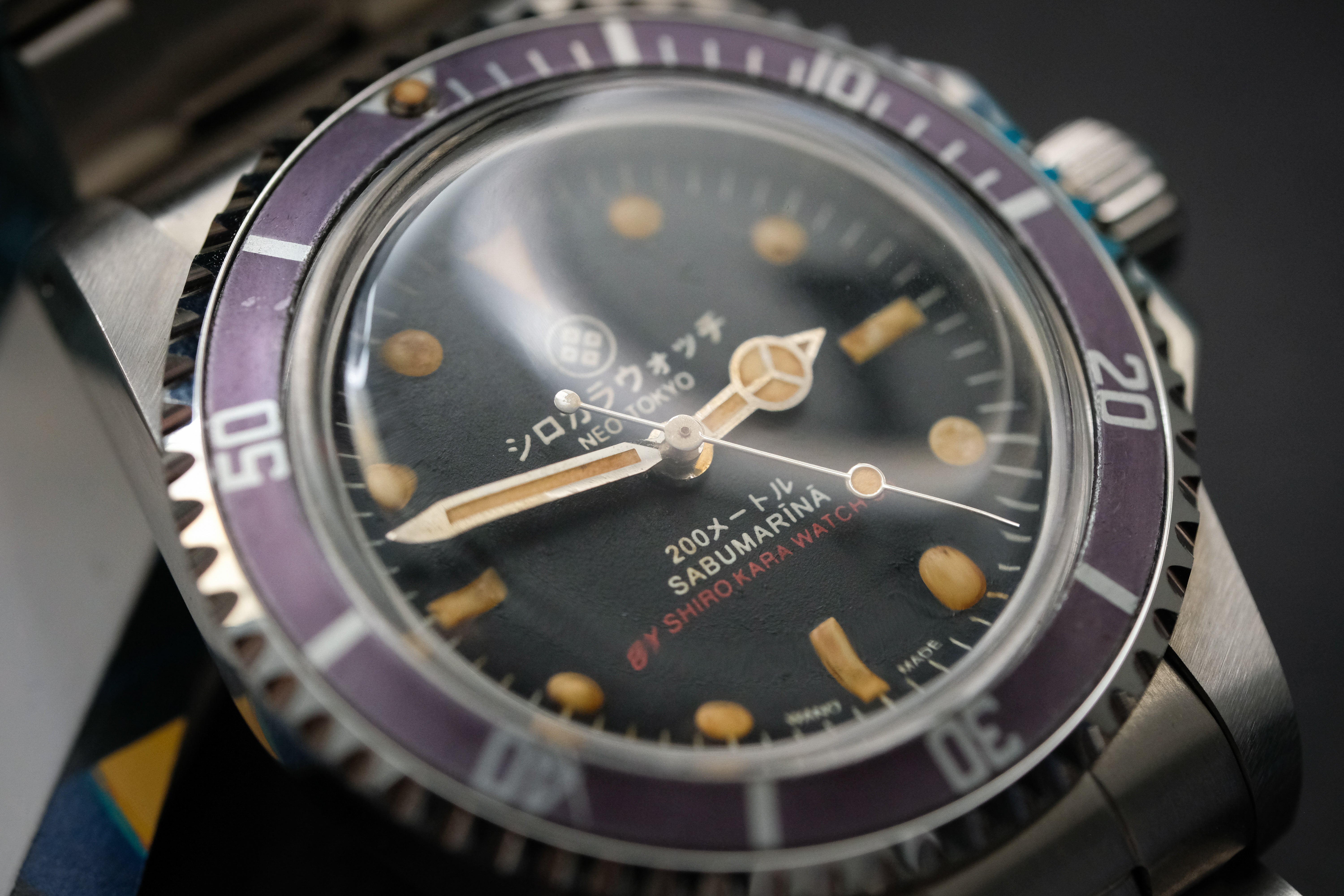 Shiro Kara Vintage (SKV) Diver: Sabumarina Taro – SHIRO KARA