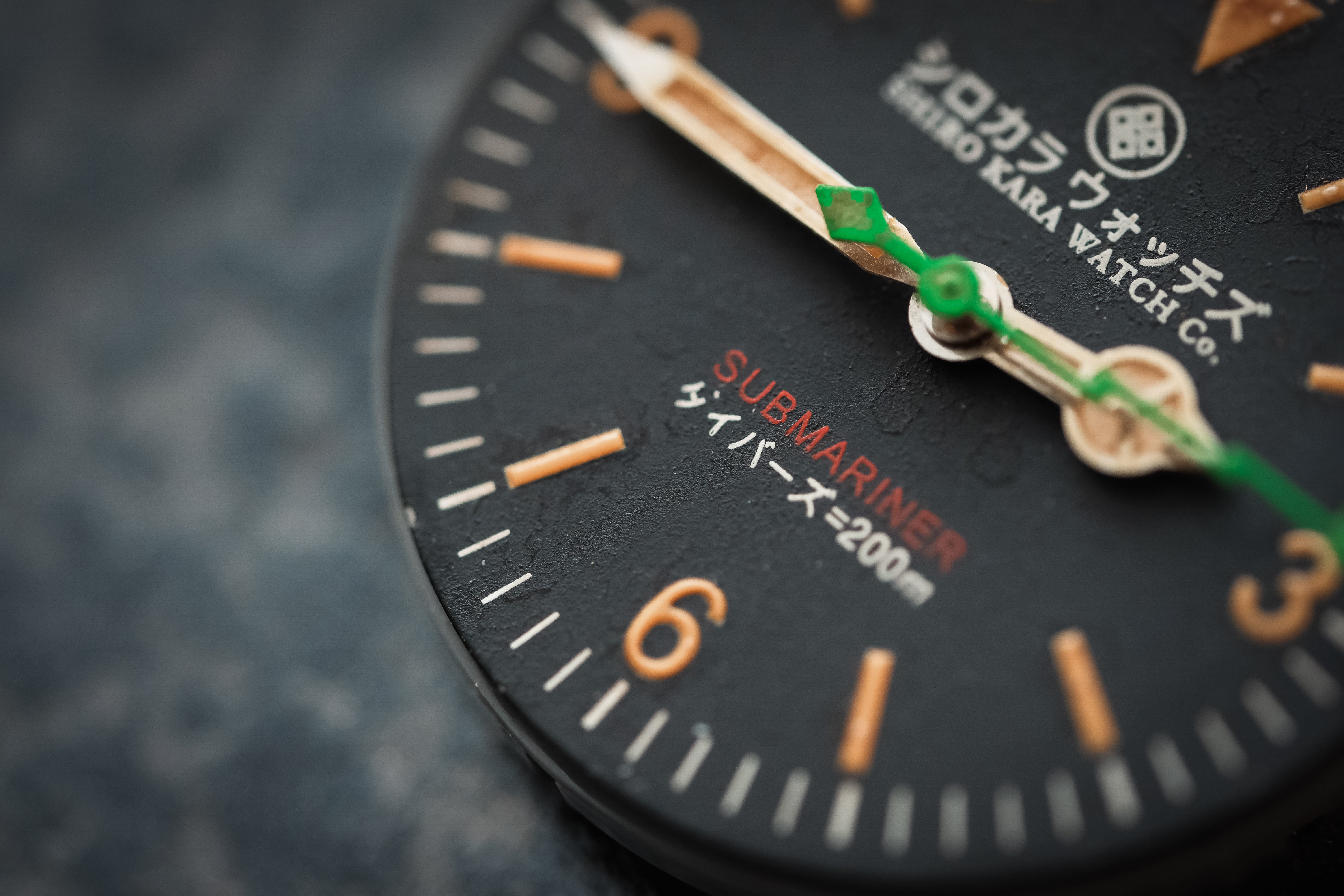 Shiro Kara Vintage (SKV) Diver: Midori Bolt – SHIRO KARA WATCHES Co.