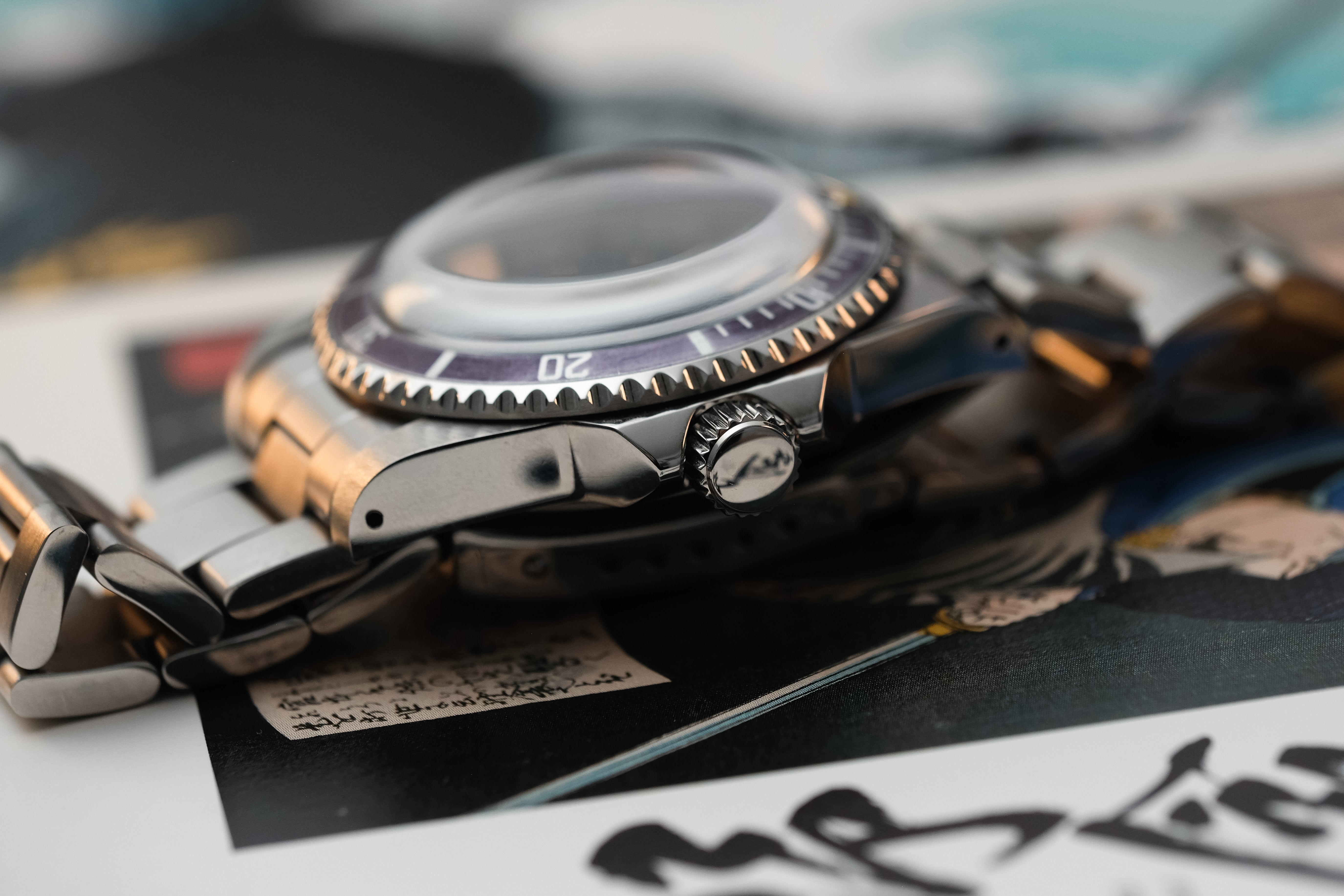 Shiro Kara Vintage (SKV) Diver: Midori Bolt – SHIRO KARA WATCHES Co.