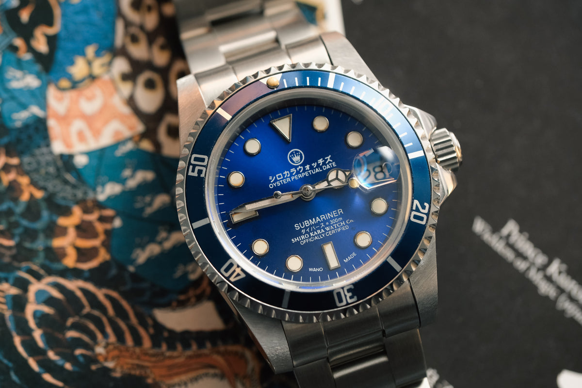 Shiro Kara Vintage Sapphire (SKVS) Diver: Bluey Azul