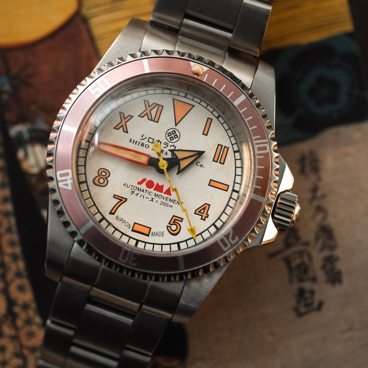 Shiro Kara Vintage (SKV) Diver: SNIPER SOMA (Customized Piece)