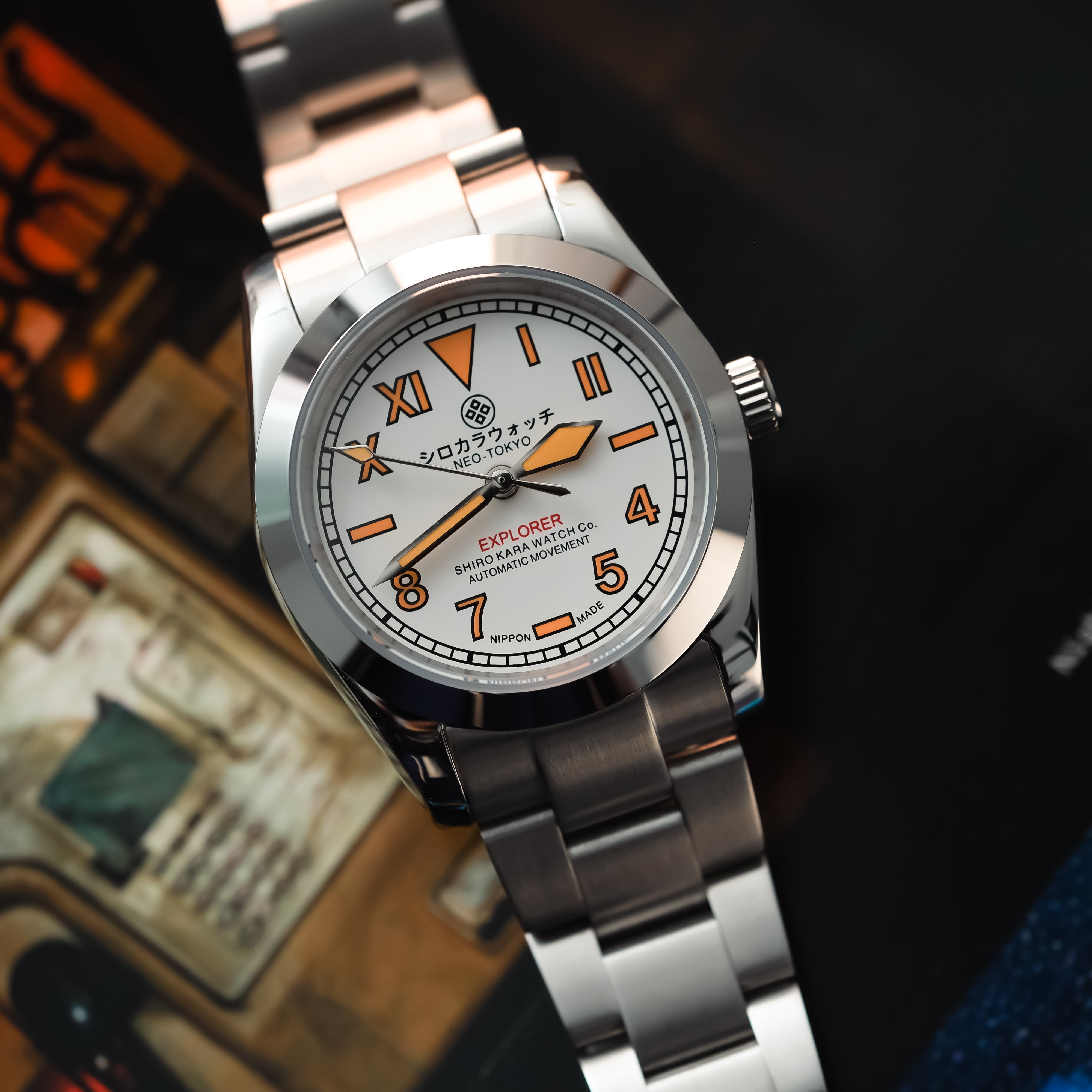 Shiro Kara: 36 Neo Polar Explorer – SHIRO KARA WATCHES Co.