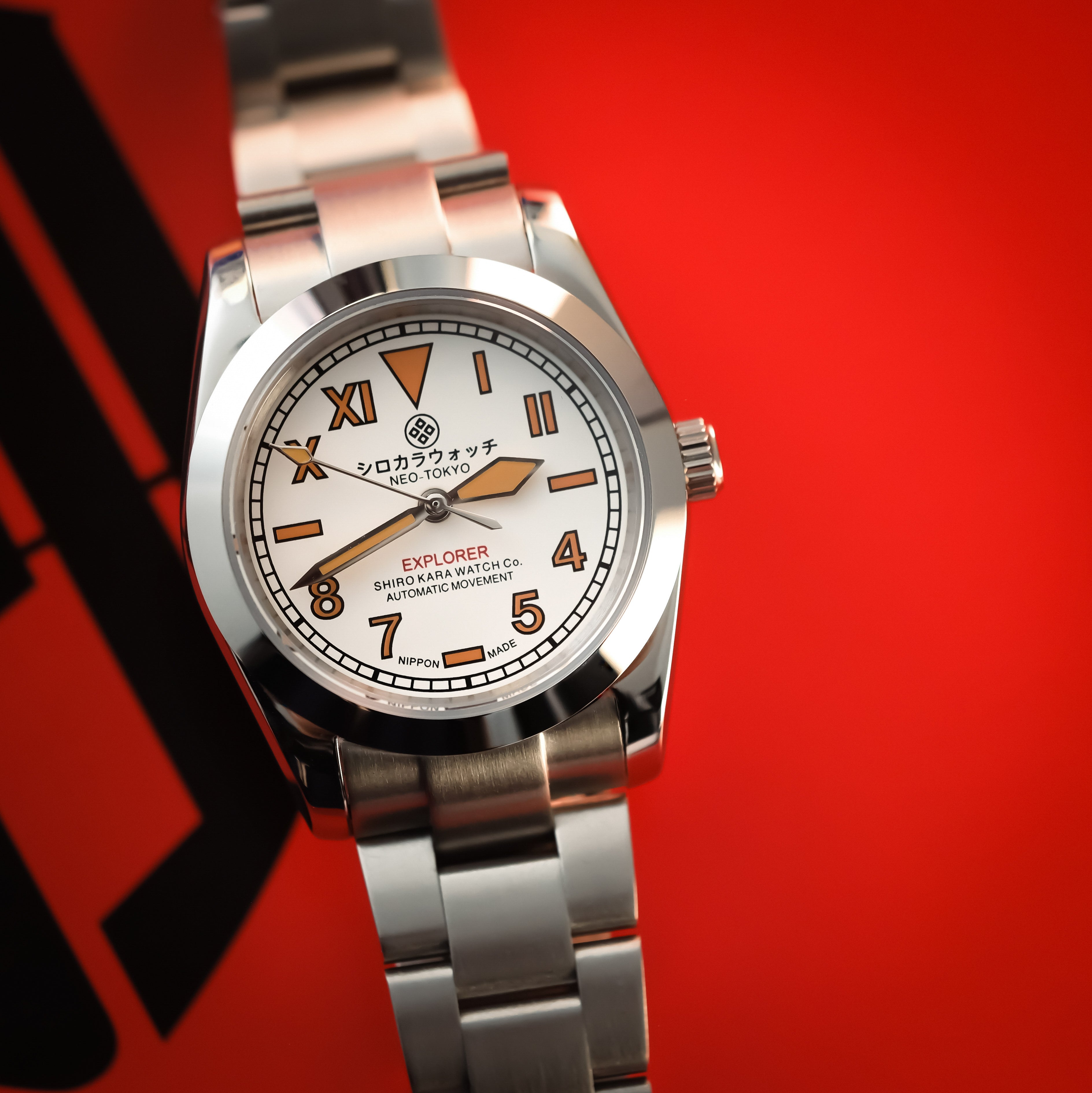 Shiro Kara: 36 Neo Polar Explorer – SHIRO KARA WATCHES Co. Shiro Kara: 36 Neo Polar Explorer – SHIRO KARA WATCHES Co.