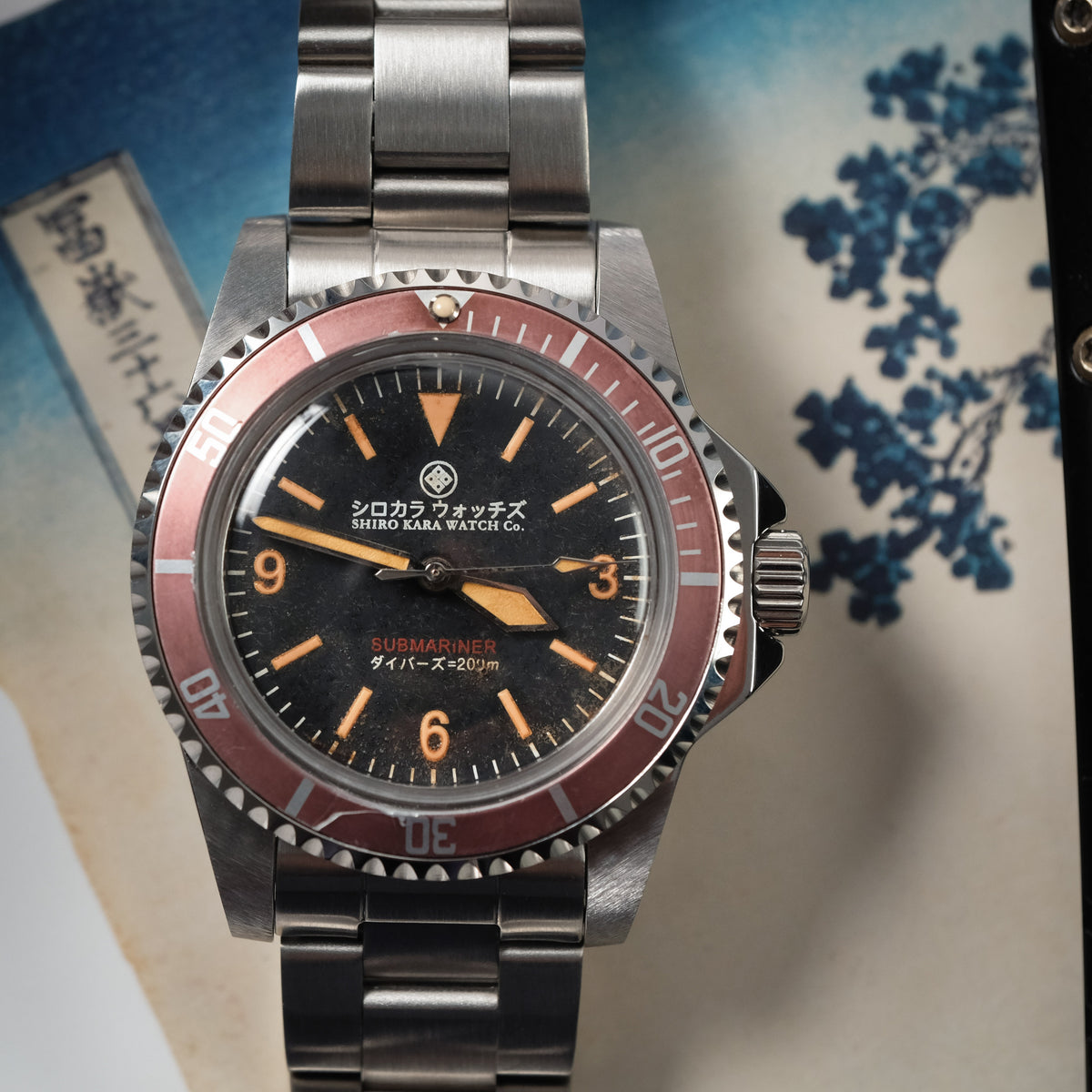 Shiro Kara Vintage (SKV) Diver: Samurai 369 KOHAKU