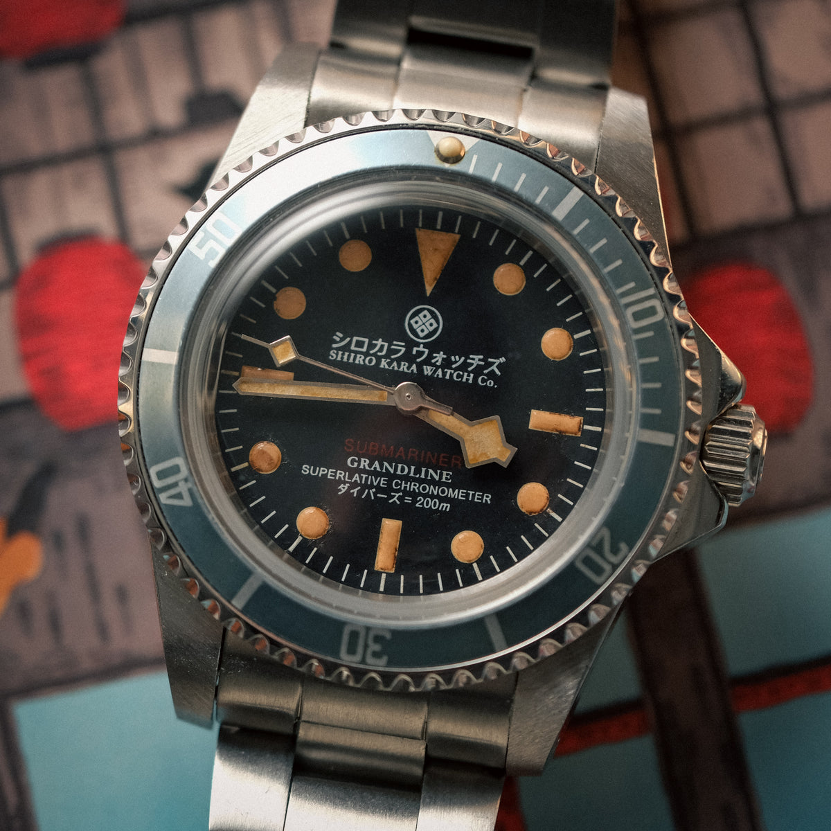 Shiro Kara Vintage (SKV) Diver: Grey Cook